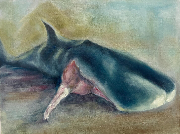 Untitled, 2022, Acrylic on canvas, 11" x 14"